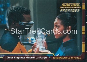 Star Trek The Next Generation Profiles Trading Card 60