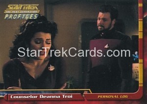 Star Trek The Next Generation Profiles Trading Card 7