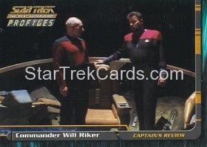 Star Trek The Next Generation Profiles Trading Card 74