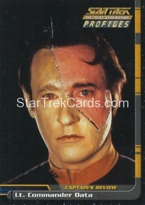 Star Trek The Next Generation Profiles Trading Card 75