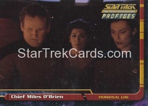 Star Trek The Next Generation Profiles Trading Card 8