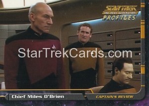 Star Trek The Next Generation Profiles Trading Card 80