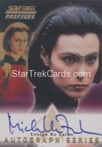 Star Trek The Next Generation Profiles Trading Card A12