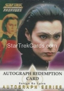 Star Trek The Next Generation Profiles Trading Card A12 Redemption