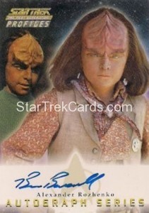 Star Trek The Next Generation Profiles Trading Card A17