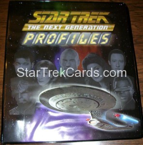 Star Trek The Next Generation Profiles Trading Card Binder