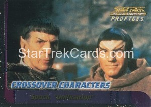 Star Trek The Next Generation Profiles Trading Card C8