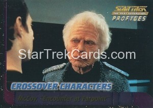 Star Trek The Next Generation Profiles Trading Card C9