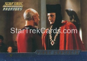 Star Trek The Next Generation Profiles Trading Card F1