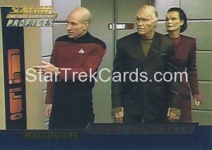 Star Trek The Next Generation Profiles Trading Card F5