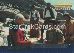 Star Trek The Next Generation Profiles Trading Card F7