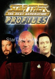 Star Trek The Next Generation Profiles Trading Card Promo