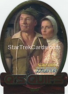 Star Trek The Next Generation Profiles Trading Card Q5