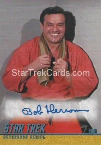 Star Trek The Original Series 40th Anniversary Series Two Trading Card A152