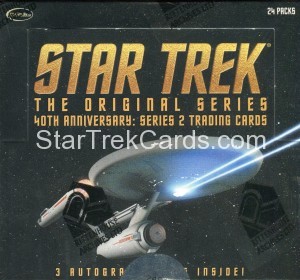 Star Trek The Original Series 40th Anniversary Series Two Trading Card Box