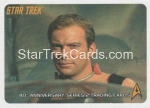 Star Trek The Original Series 40th Anniversary Series Two Trading Card P3