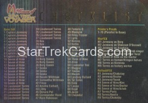 Women of Star Trek Voyager Trading Card 70
