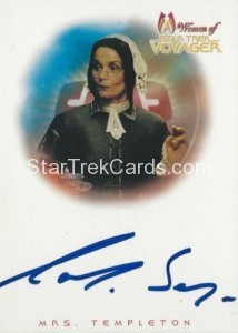 Women of Star Trek Voyager Trading Card A10