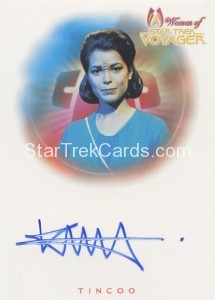 Women of Star Trek Voyager Trading Card A14