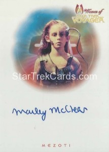 Women of Star Trek Voyager Trading Card A9