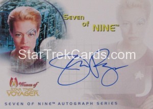 Women of Star Trek Voyager Trading Card SA1