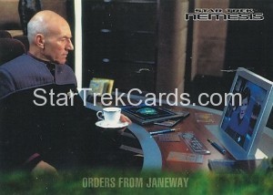Star Trek Nemesis Trading Card 12