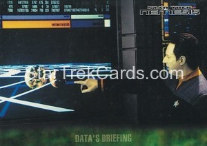 Star Trek Nemesis Trading Card 13