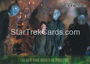 Star Trek Nemesis Trading Card 18