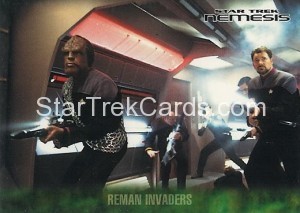 Star Trek Nemesis Trading Card 36