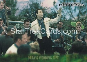 Star Trek Nemesis Trading Card 5