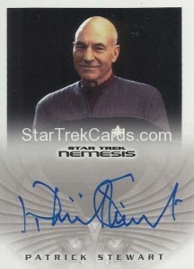 Star Trek Nemesis Trading Card NA12