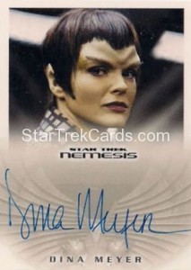 Star Trek Nemesis Trading Card NA4