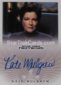 Star Trek Nemesis Trading Card NA5