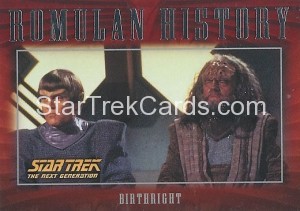 Star Trek Nemesis Trading Card R14