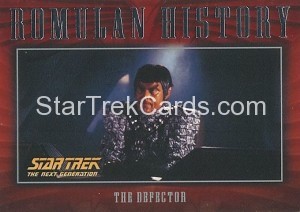 Star Trek Nemesis Trading Card R6