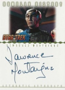 Star Trek Nemesis Trading Card RA4 Blue Ink1