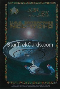 Star Trek Vending U.S.S. Enterprise NCC 1701 D Gold Script