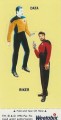 Star Trek TNG and Generations Weetabix Trading Card Data Riker
