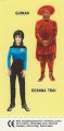 Star Trek TNG and Generations Weetabix Trading Card Guinan Deanna Troi