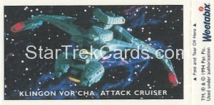 Star Trek TNG and Generations Weetabix Trading Card Guinan Deanna Troi Back