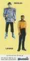 Star Trek TNG and Generations Weetabix Trading Card Romulan Laforge