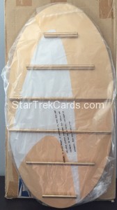 Star Trek The Voyagers Card Collection Display Board