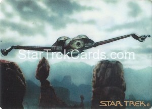 Star Trek The Voyagers Card Collection Trading Card Klingon Bird of Prey