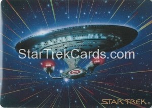 Star Trek The Voyagers Card Collection Trading Card USS Enterprise NCC 1701 D