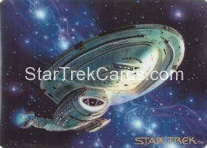 Star Trek The Voyagers Card Collection Trading Card USS Voyager NCC 74656