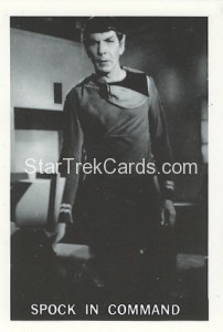 1967 Star Trek European Trading Card 12