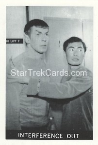 1967 Star Trek European Trading Card 28