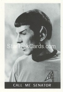 1967 Star Trek European Trading Card 48