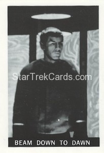1967 Star Trek European Trading Card 6