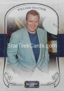 2008 Americana Celebrity Cuts Century Base Set William Shatner Front